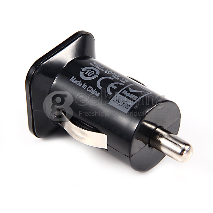 Mini 12V 24V Car Charger Adapter With Dual USB Ports For iPad Mini iPad 3 iPhone 6/6 Plus 5 4 4S iPod