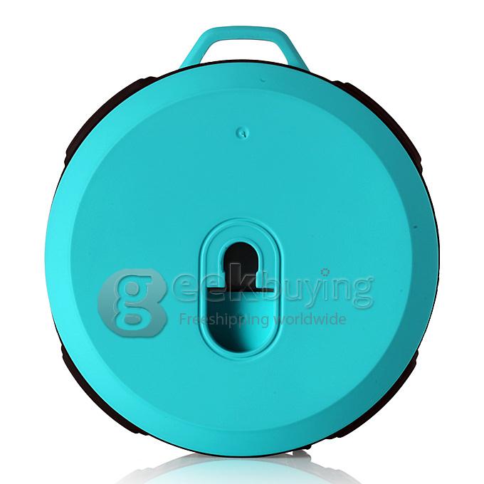 C6 Mini Waterproof Wireless Bluetooth Speaker Shower Car Handsfree Receive Call & Music with Sucker - Blue