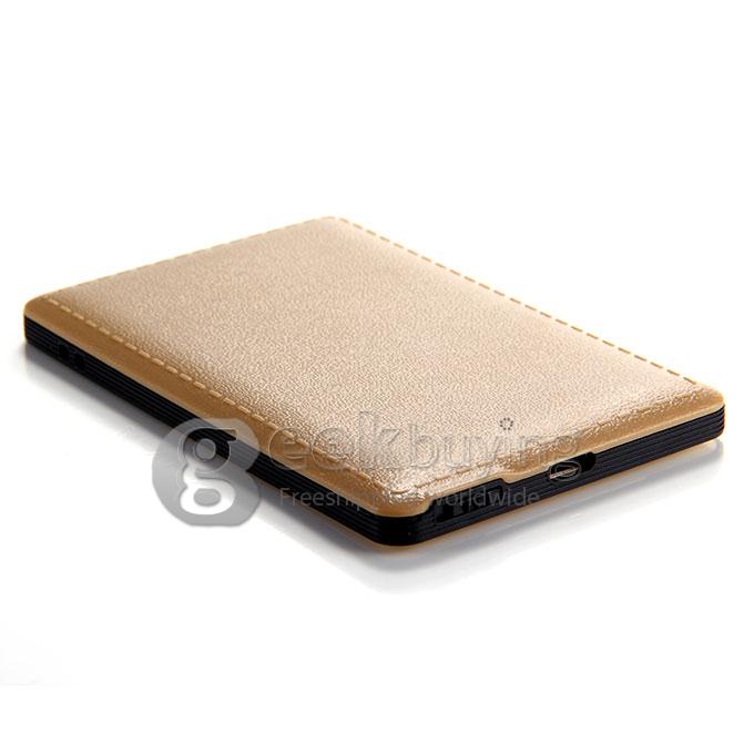 Qmart Q1 4.0mm Ultra Thin Slim 1.0 inch MTK Single Core Mini Pocket Card Cell Phone Bluetooth Built-in Battery - Golden