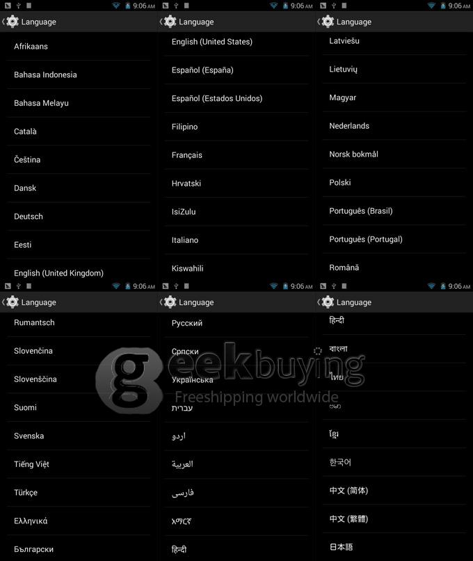 LANDVO L550 MTK6592M Octa Core 1.4GHz QHD 5.0Inch Android 4.4 OS Smartphone 1GB RAM 8GB ROM 8.0MP 3G/GPS/WIFI - Black