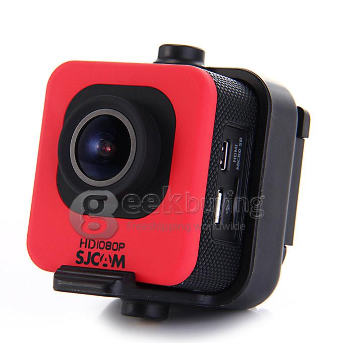 SJCAM M10 Mini Action Sports Camera Standard Version Novatek 12MP 1080P 170 Degrees Lens 1.5 Inch HD Camcorder Car DVR - Red