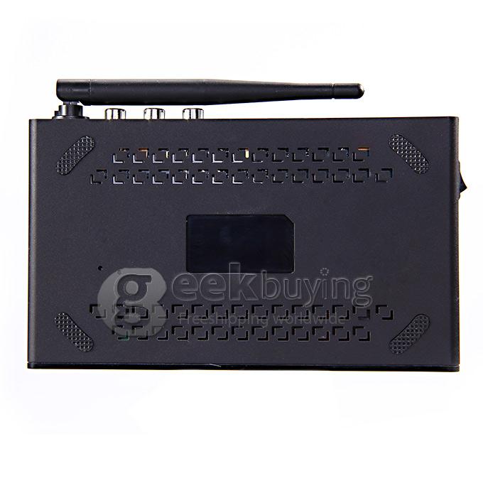 TS-T5 Amlogic S805 Android 4.4 Quad Core Mini TV BOX HDMI HDD Player 1G/8G WIFI H.265/HEVC Decoding Miracast - Black