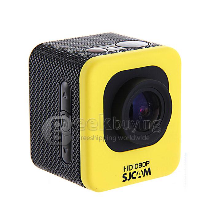 SJCAM M10 Mini Action Sports Camera Standard Version Novatek 12MP 1080P 170 Degrees Lens 1.5 Inch HD Camcorder Car DVR - Yellow