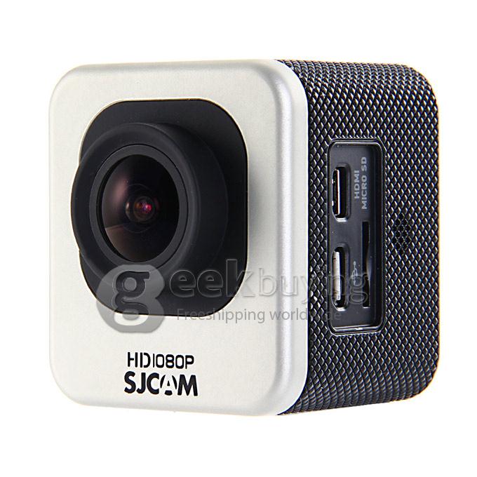 SJCAM M10 Mini Action Sports Camera Standard Version Novatek 12MP 1080P 170 Degrees Lens 1.5 Inch HD Camcorder Car DVR - Silver