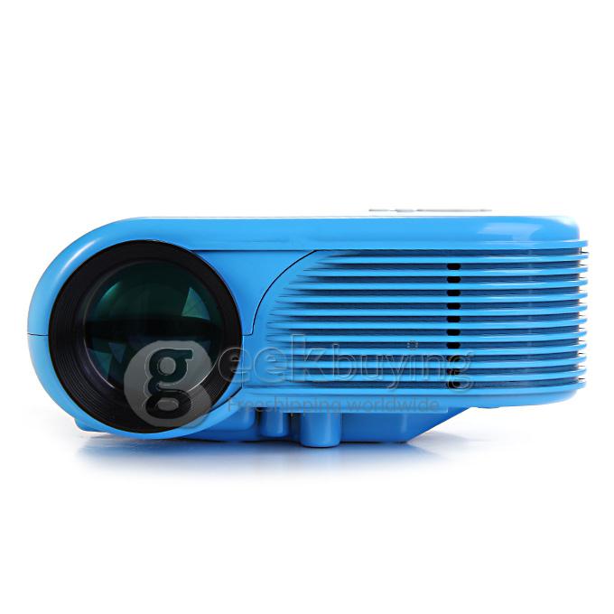 NEW H88 LCD/LED Video Micro Multimedia Projector Home Theater HDMI TV AV HD PS3 Mobile Movie Night - Blue