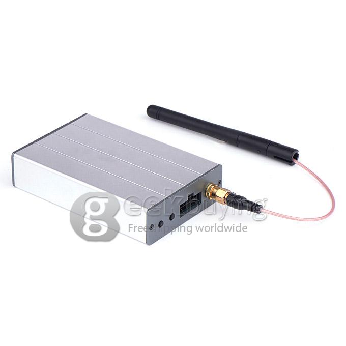 Airplay Miracast Mirror Link Box Connects Samrtphone to the Car TFT for All Audio Video and App Wireless - Silvery