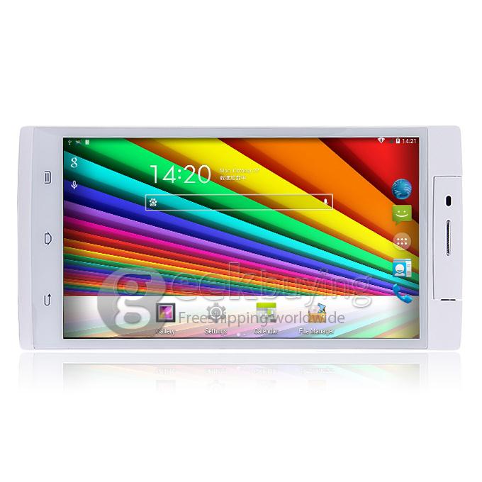 CHUWI DX1 MTK8382 Quad Core 6.98 Inch Tablet PC Android 4.4 OS 1GB/16GB 1280*720 IPS 3G Call Rotating Camera - White