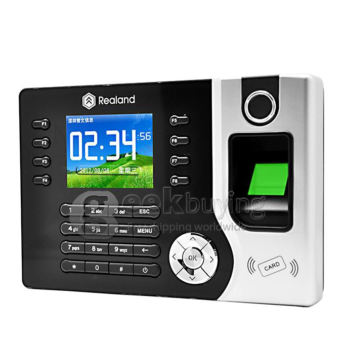 Biometric Fingerprint Attendance Time Clock + ID Card Reader + TCP/IP + USB