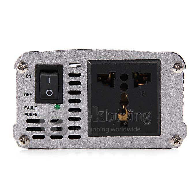 DOXIN 300W Car DC 12V to AC 220V Power Inverter - Silver