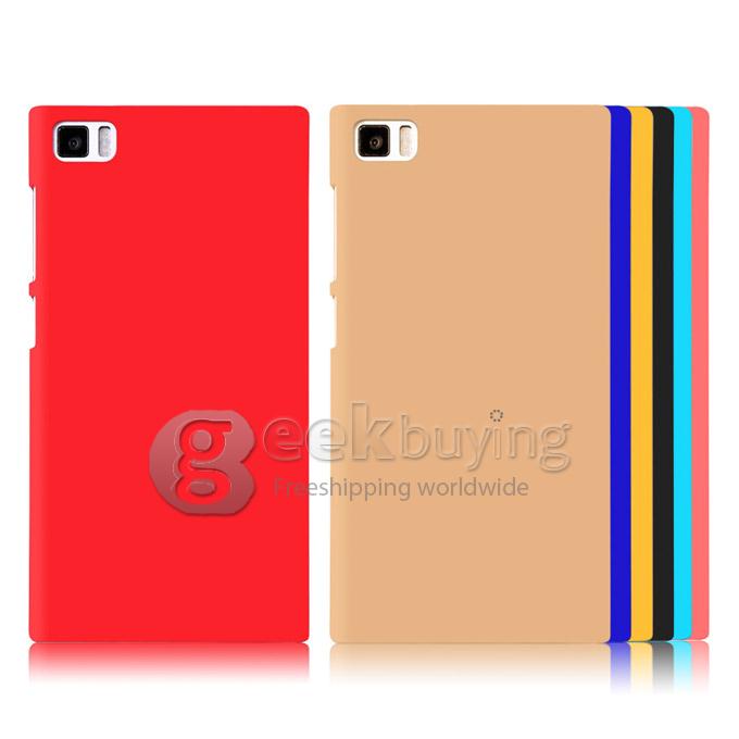 MOSKII Shield PC Back Case Protective Cover for Xiaomi MI M3/MI3 - Pink