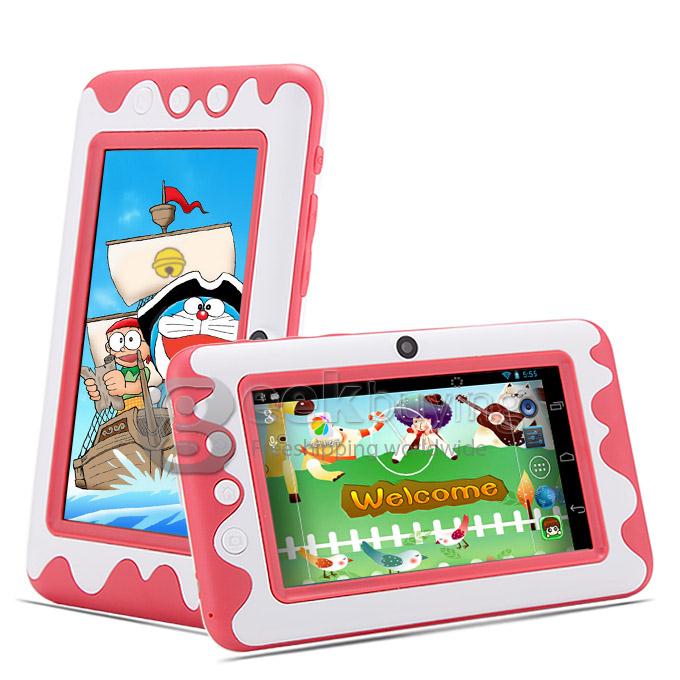 K4 Kids Pad RK3026 4.3 Inch Tablet PC Android 4.2 OS 8GB ROM 480*272 Kid's Software with Parental Control - Red