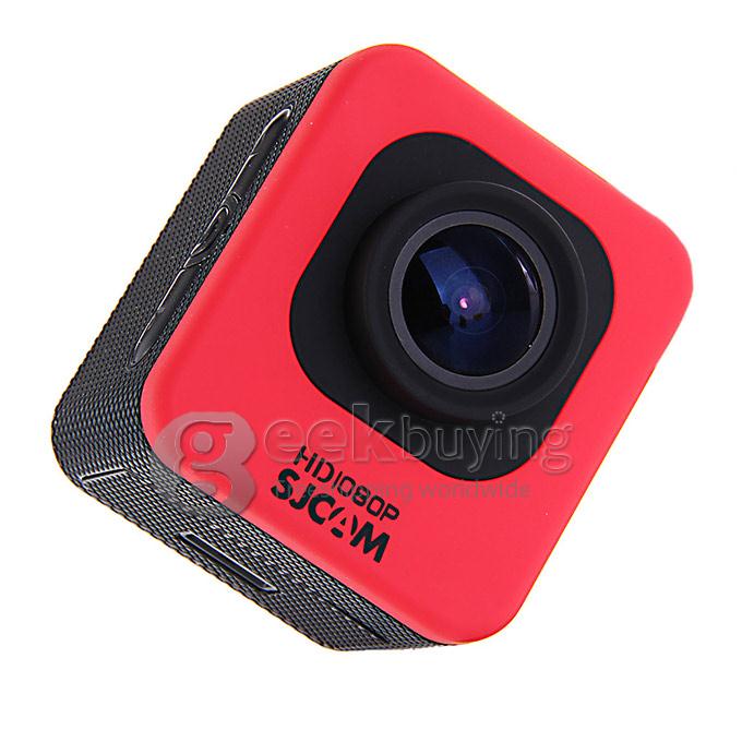 SJCAM M10 Mini Action Sports Camera Standard Version Novatek 12MP 1080P 170 Degrees Lens 1.5 Inch HD Camcorder Car DVR - Red