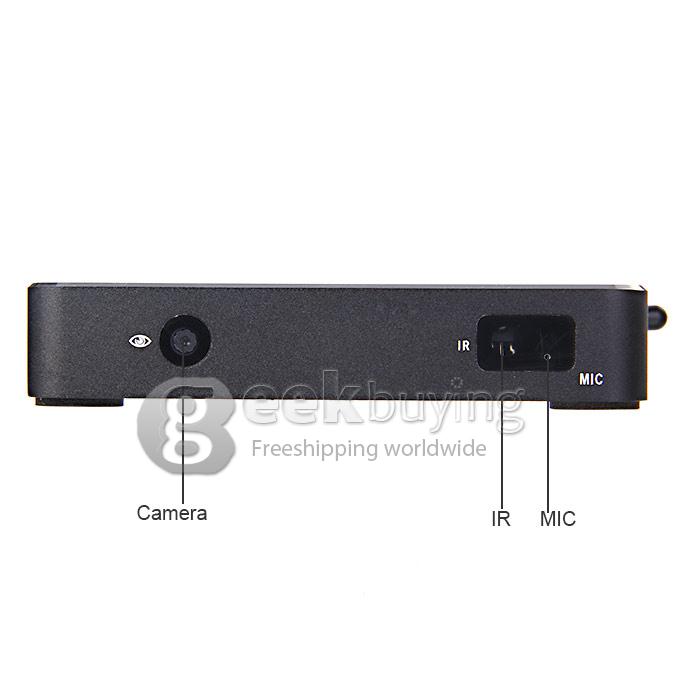 M8S RK3188 Quad Core 1.4GHz Android 4.4 Mini TV BOX HDMI HDD Player 2G/16G WIFI 2.0mp Camera Bluetooth - Black