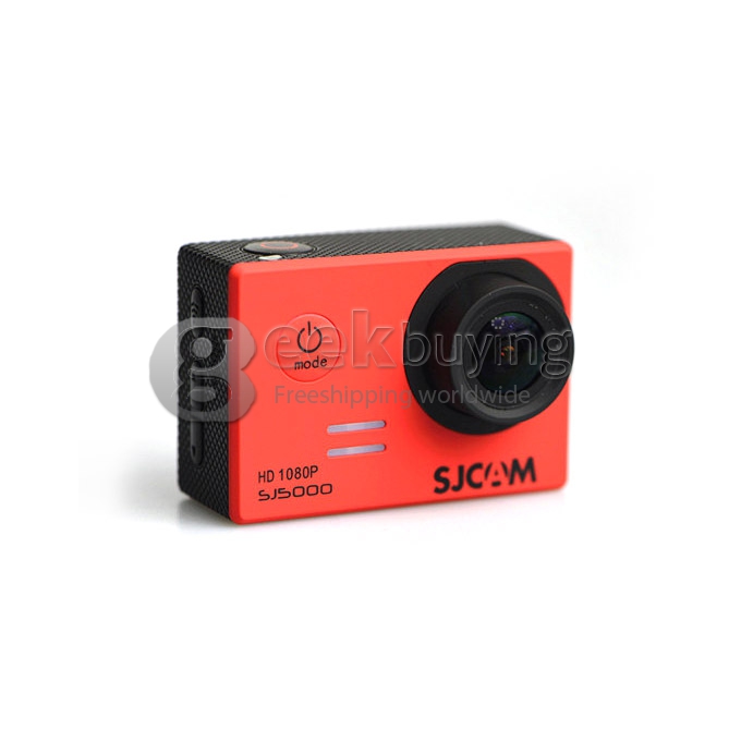 SJCAM SJ5000 Sports Camera Novatek 96655 14MP 1080P 2.0 Inch 170 Degrees Lens Diving HD Camcorder Car DVR - Red