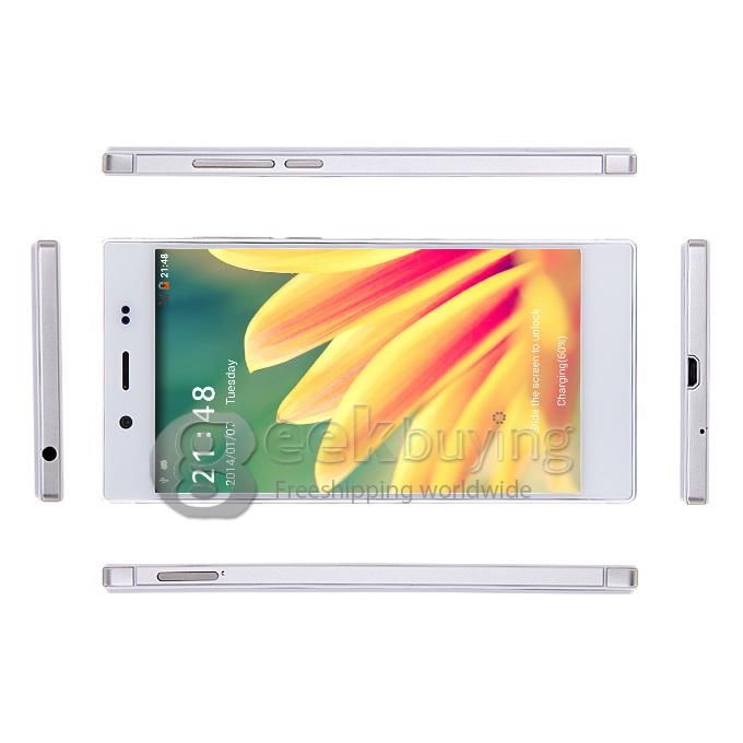 Iocean X8 Mini MTK6582 Quad Core 1.3GHz 5.0 Inch Smartphone Android 4.4.2 1GB RAM 16GB ROM HD IPS Screen OTG - White