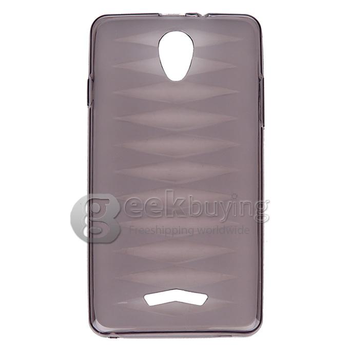 Original Silicon Protect Cover Stylish and Duarable Case for UHAPPY UP520 Smartphone - Black