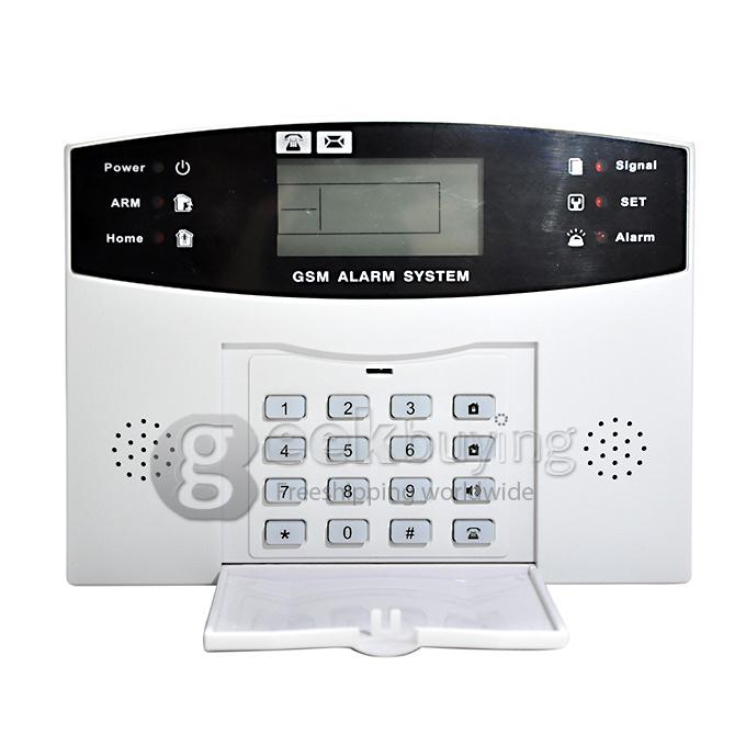 YA-500-GSM-7 LCD Security Wireless GSM Autodial Home Office Burglar Intruder Fire Alarm