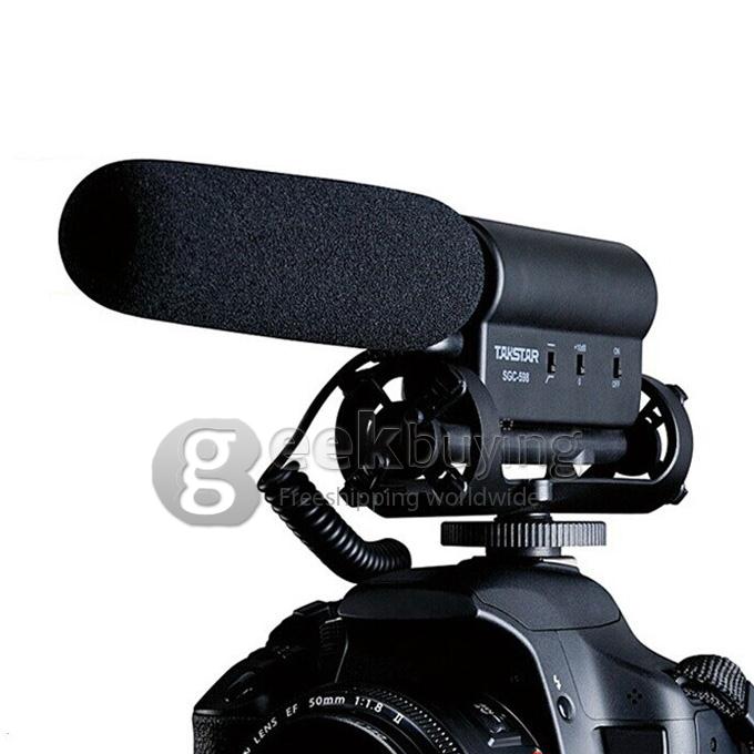 Original Takstar Overcometh SGC-598 DV Camera Microphone Hotography Interviews VideoMic