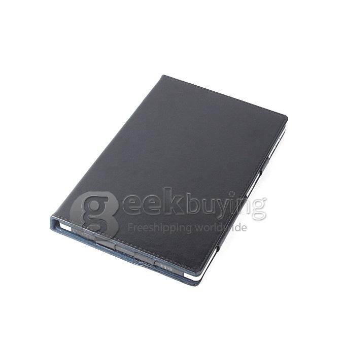 High Quality PU Leather Stand Case for Pipo W6 Tablet PC - Black