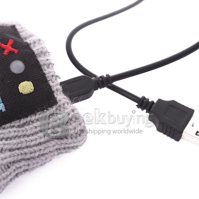 Winter Bluetooth Talking Gloves with Touch Function for iPhone Android Phone - Grey