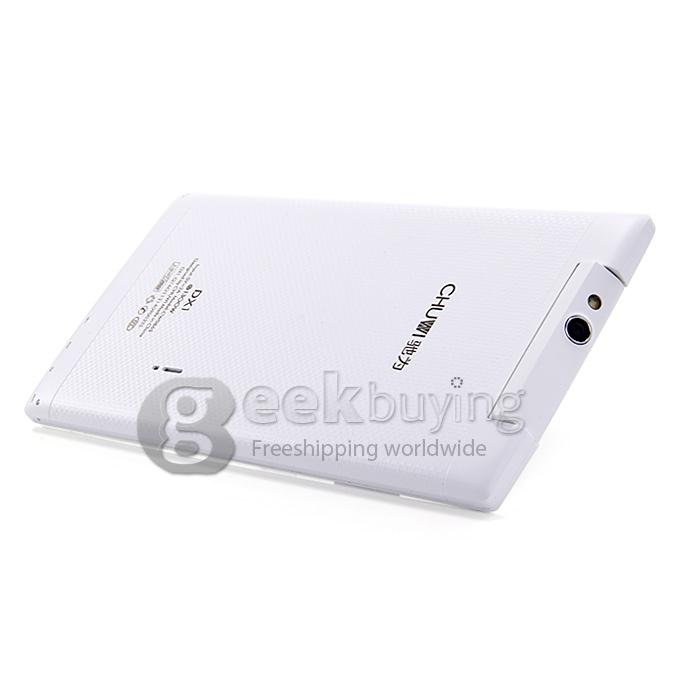 CHUWI DX1 MTK8382 Quad Core 6.98 Inch Tablet PC Android 4.4 OS 1GB/16GB 1280*720 IPS 3G Call Rotating Camera - White