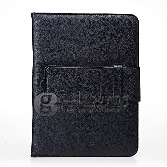 New Bluetooth Keyboard Case Cover Touchpad for Samsung Galaxy Tab 3 4 10.1 Inch Tablet - Black