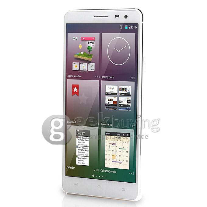 ECOO E02 Shining PRO MTK6592 Octa Core 1.7GHz Smartphone 5.5 Inch IPS HD Android 4.4 2GB RAM 16GB ROM 13MP 2MP - White