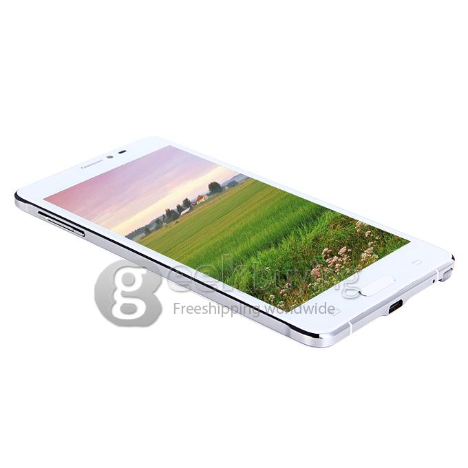 V12 5.5 inch 960*540 QHD MTK6582 Quad Core 1.3GHz Smartphone Android 4.4 1GB 8GB Dual Cameras Dual SIM Wifi 3G - White