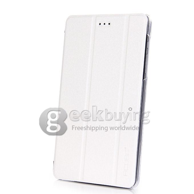 High Quality PU Leather Stand Case for Cube T7 8 Inch Tablet PC - White