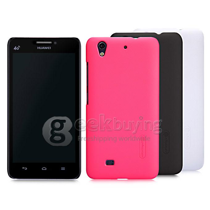 NILLKIN Supper Frosted Shield Protective Cover PC Back Case for HUAWEI G620 - Black