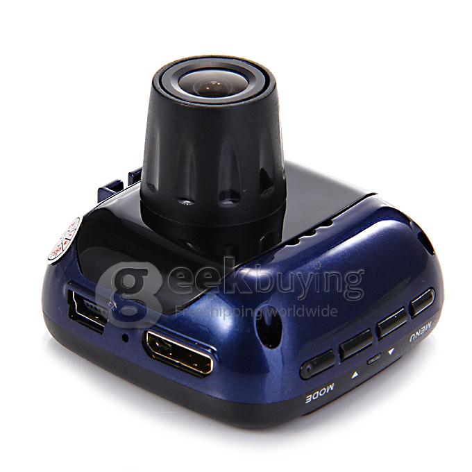 JWD R811-I1 America-A7L Mini Car DVR 1.5inch LCD Full HD 1080P 120 Degree Wide Angle Lens Car DVR - Black+Blue