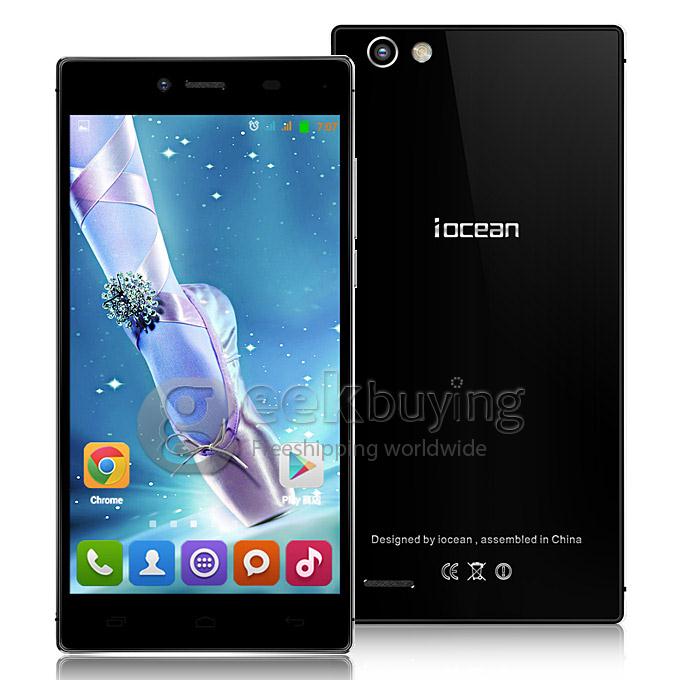 Iocean X8 Mini Pro 5.0inch MTK6592 Octa Core 1.7GHz Smartphone IPS HD Screen 2GB RAM 16GB ROM 8.0MP 3G GPS OTG - Black