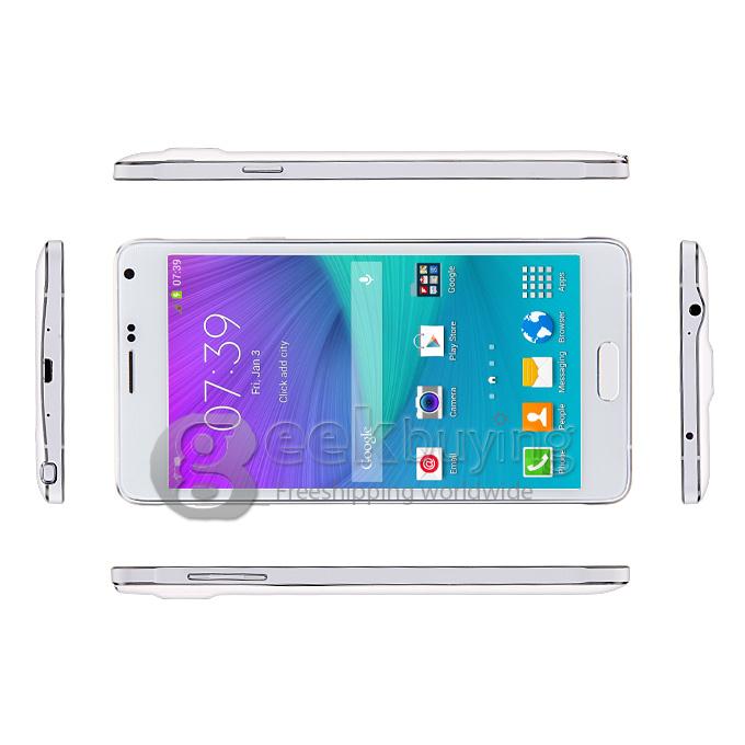 N910C 5.5 inch 960*540 HD MTK6582 Quad Core 1.3GHz Android 4.4 1GB 8GB Smartphone Dual Cameras Wifi 3G - White