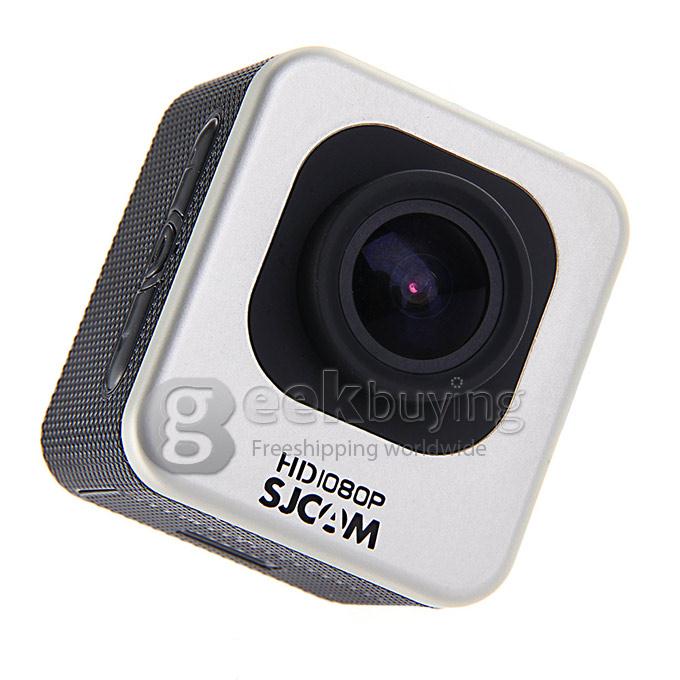 SJCAM M10 Mini Action Sports Camera Standard Version Novatek 12MP 1080P 170 Degrees Lens 1.5 Inch HD Camcorder Car DVR - Silver