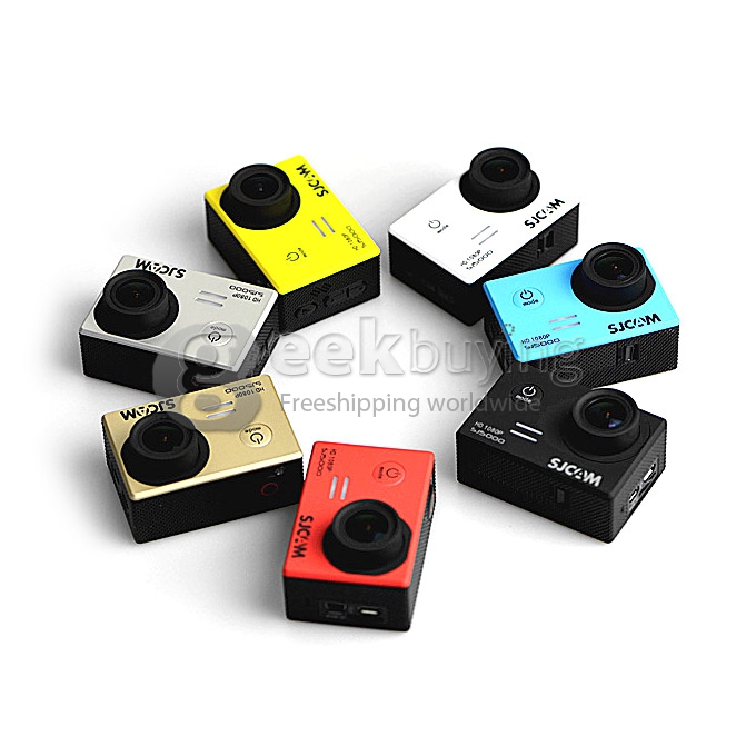 SJCAM SJ5000 Sports Camera Novatek 96655 14MP 1080P 2.0 Inch 170 Degrees Lens Diving HD Camcorder Car DVR - Red