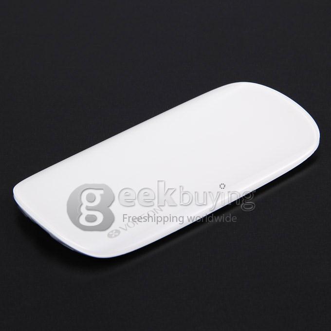Vorson SHELL II 3000mAh 8mm Ultra Slim Power Bank External Li-polymer Battery 1.5A for iPhone iPad Smartphone - White