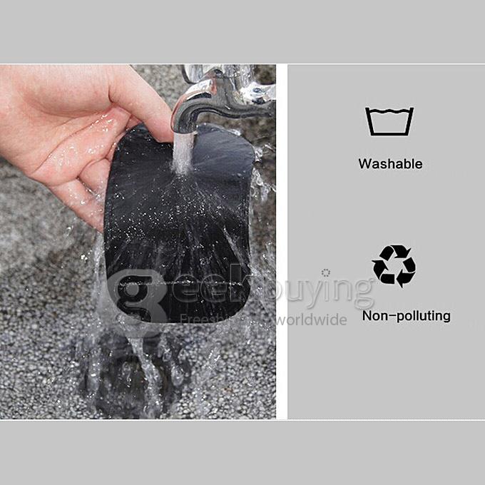 Anti-Slip Washable Reusable Car Magic Sticky Pad for Mobile PDA MP3 MP4 Player in Car Use - Black