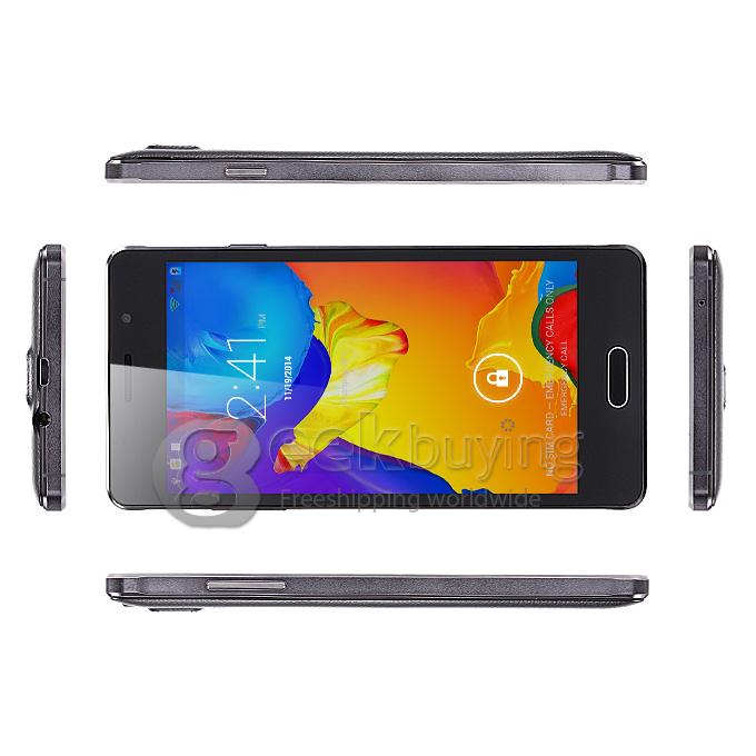 JIAKE JK-760 5.0 Inch MTK6572 Dual Core 1.2GHz Smartphone Android 4.4 4GB ROM Dual SIM Dual Camera 3G GPS - Black