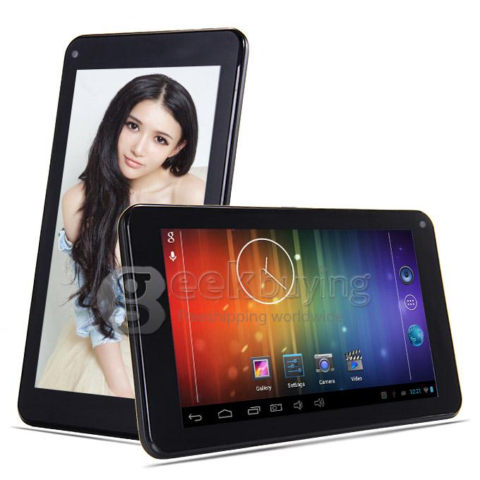 VENSTAR700 RK3026 7 Inch Tablet PC Android 4.2 OS 4GB ROM Dual Cameras T-FLASH(Support 16G MAX) - Black