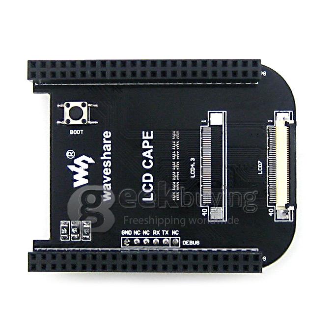 BeagleBone BB Black (Package D) Development Kit LCD CAPE (7inch) + 7' LCD + Screws Pack Various Expansion Board