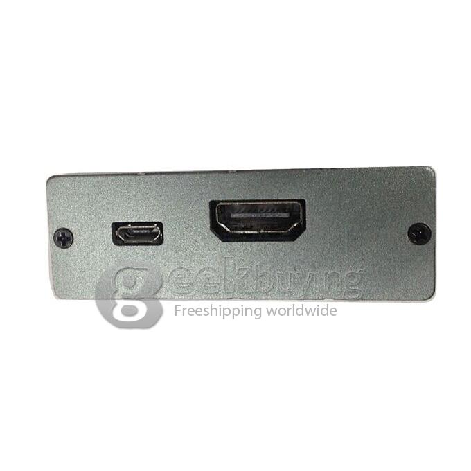 Airplay Miracast Mirror Link Box Connects Samrtphone to the Car TFT for All Audio Video and App Wireless - Silvery