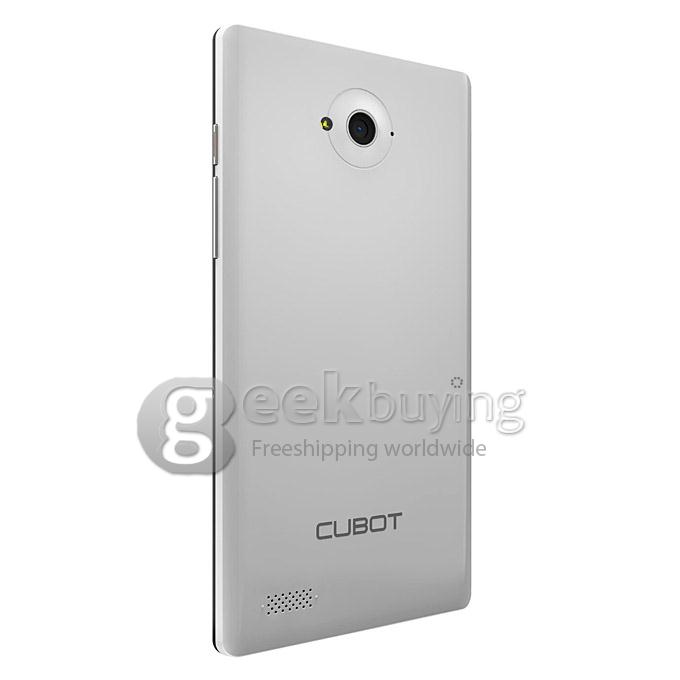 Cubot ZORRO 001 Qualcomm MSM8916 Quad Core 1.2GHz 5 inch Smartphone HD IPS Android 4.4 1GB 8GB 8MP 2MP 4G FDD-LTE -White