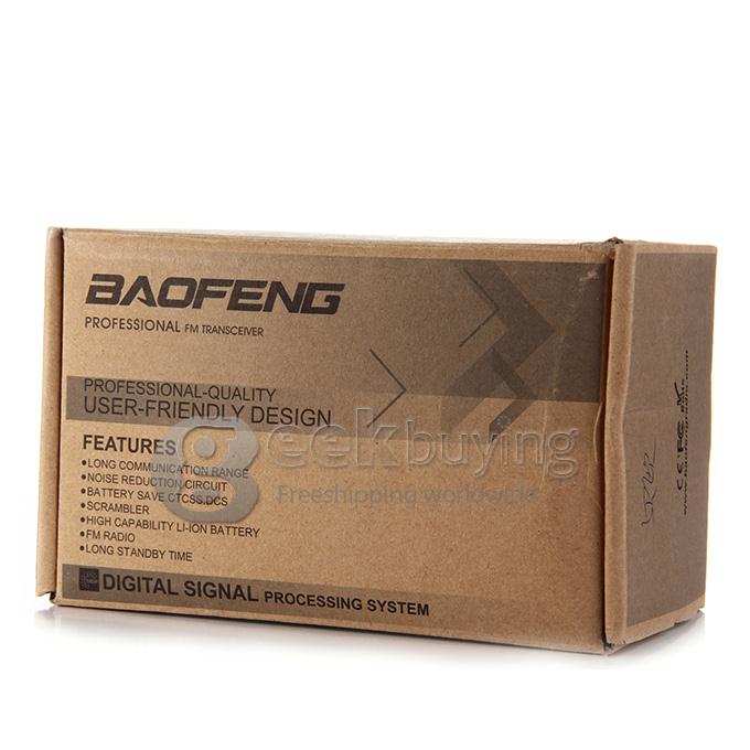 BaoFeng UV-5R 136-174/400-520 MHz Dual-Band DCS DTMF CTCSS FM Ham Walkie Talkies