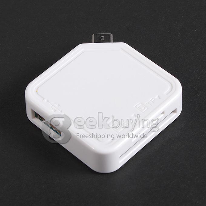 SSK SCRM068 Card Reader Delock OTG SD + Micro SD + USB