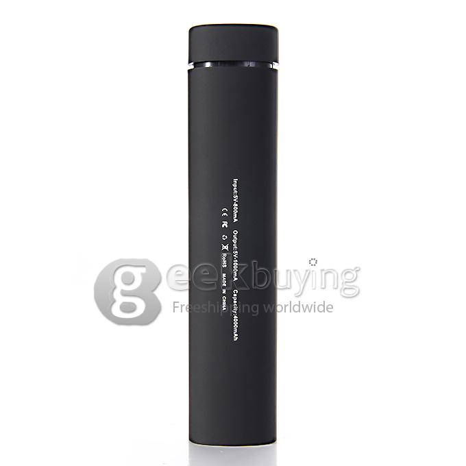 3 IN 1 Portable 4000mAh Power Bank Battery Charger + Speaker + Stand for Smartphone - Black