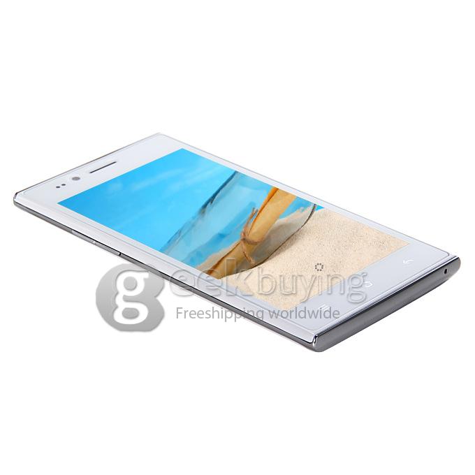 MG7 MTK6572W Dual Core 1.3GHz 4.5 Inch Smartphone Android 4.4 2GB ROM 3G WiFi Dual Cameras Dual SIM - White