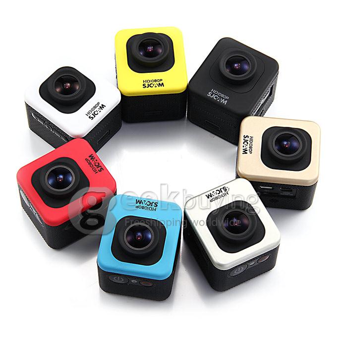 SJCAM M10 Mini Action Sports Camera Standard Version Novatek 12MP 1080P 170 Degrees Lens 1.5 Inch HD Camcorder Car DVR - Yellow