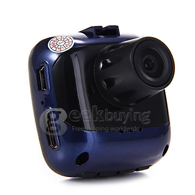 JWD R811-I1 America-A7L Mini Car DVR 1.5inch LCD Full HD 1080P 120 Degree Wide Angle Lens Car DVR - Black+Blue
