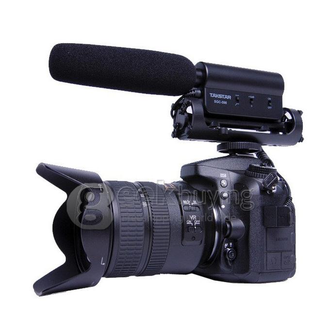 Original Takstar Overcometh SGC-598 DV Camera Microphone Hotography Interviews VideoMic