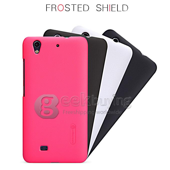NILLKIN Supper Frosted Shield Protective Cover PC Back Case for HUAWEI G620 - Black